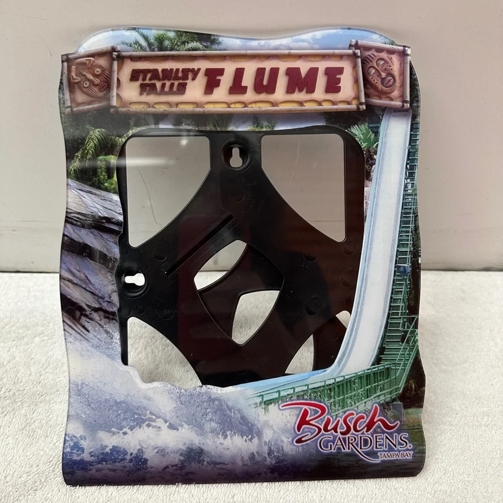 Busch Gardens Stanley Falls Flume Picture Frame - Multicolor
